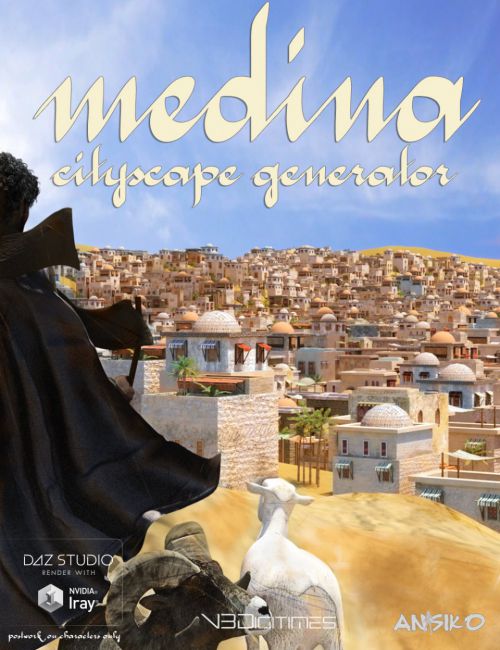 Click here to see preview images for "Medina Cityscape Generator" Medina Cityscape Generator