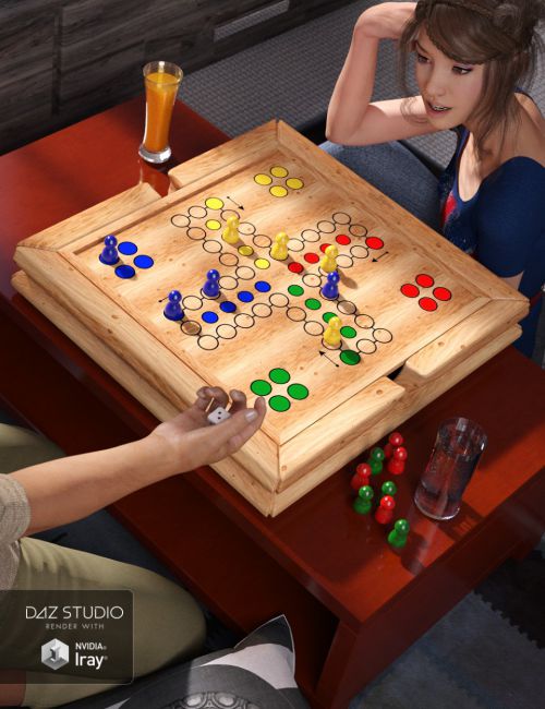 Click here to see preview images for "RW Pachisi Game" RW Pachisi Game