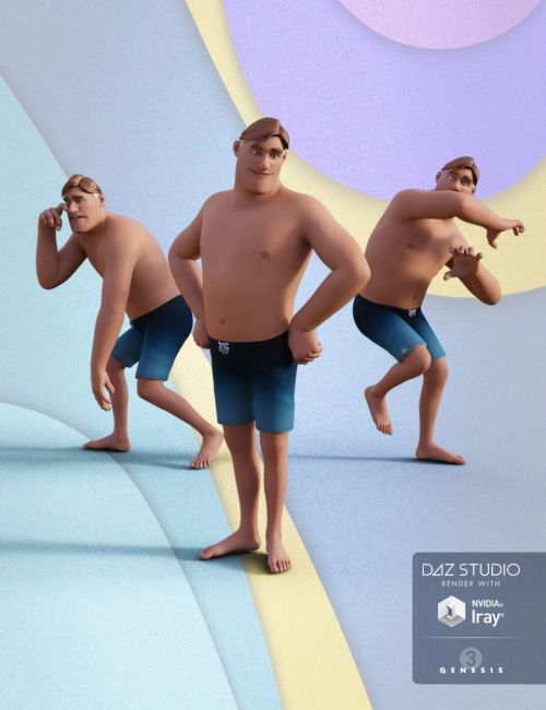 Click here to see preview images for "Multi-Man Basic Poses" Multi-Man Basic Poses