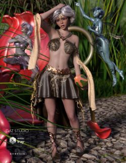Celinette Clothes for Genesis 3 Female(s)