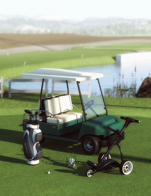 Click here to see preview images for "Golf Course Props" Golf Course Props