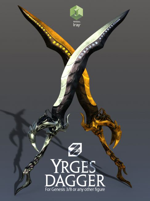 Click here to see preview images for "Yrges Dagger - G3/G8" Yrges Dagger - G3/G8