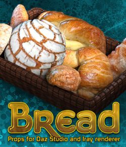 Exnem Bread for Daz Studio and Iray