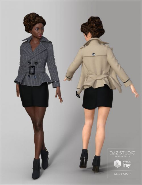 Click here to see preview images for "Short Windbreaker for Genesis 3 Female(s)" Short Windbreaker for Genesis 3 Female(s)