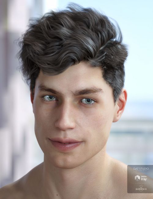 Click here to see preview images for "Morley Hair for Genesis 3 & 8 Male(s)" Morley Hair for Genesis 3 & 8 Male(s)