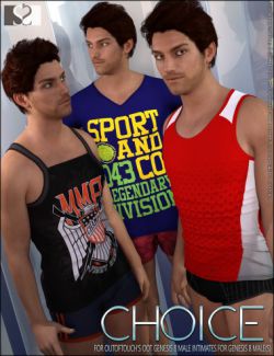 Intimates for Genesis 8 Male(s) Choice Textures
