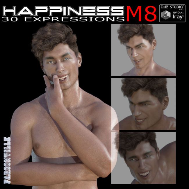 Click here to see preview images for "Happiness for Michael 8 and Genesis 8 Male" Happiness for Michael 8 and Genesis 8 Male