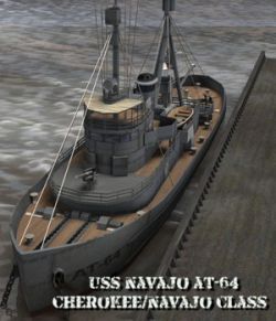 USS Navajo- for Poser