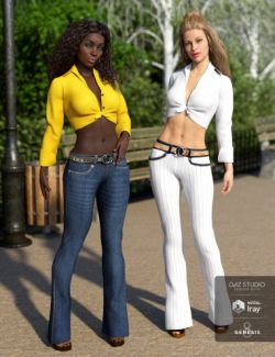 Looking Back Outfit Textures