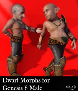 Dwarf Morphs For Genesis 8 Male