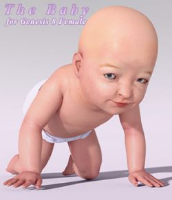Sixus1- The Baby for Genesis 8 Female