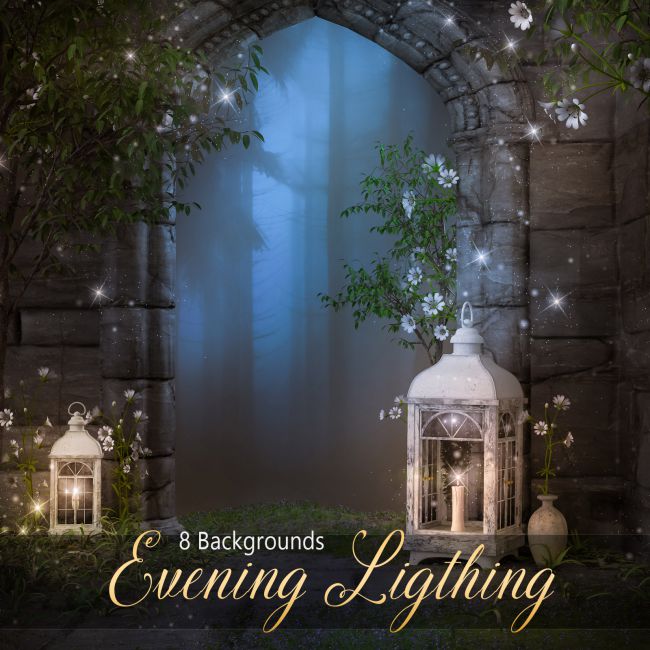 Click here to see preview images for "Evening Ligthing Backgrounds" Evening Ligthing Backgrounds