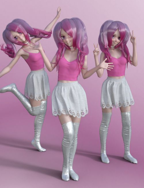 Click here to see preview images for "Anime Time - Poses for Genesis 8 Female and Sakura 8" Anime Time - Poses for Genesis 8 Female and Sakura 8