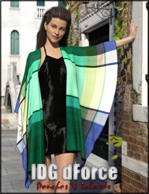 Click here to see preview images for "IDG dForce - Ponchos & Tabards" IDG dForce - Ponchos & Tabards
