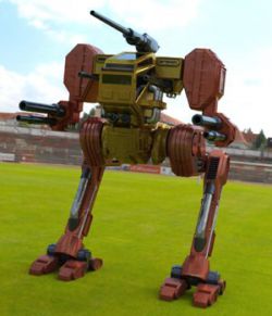 Hawksclaw Robot Mech for DAZ Studio