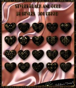 Styles black and gold