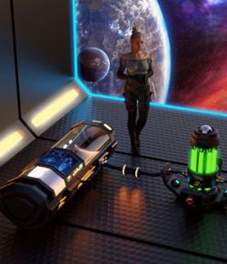Sci Fi Stasis Pod