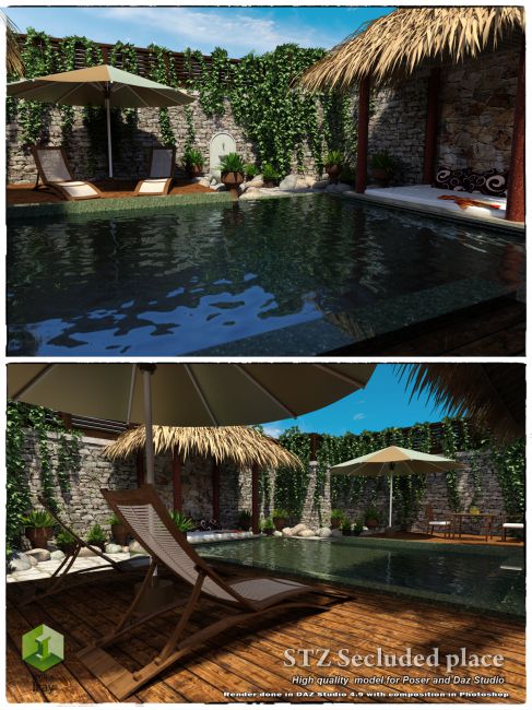 Click here to see preview images for "STZ Secluded place" STZ Secluded place