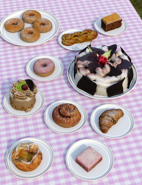 Click here to see preview images for "Sweet Bakery Props" Sweet Bakery Props