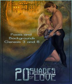 20 Shades of Love- Backgrounds and poses for G3-G8