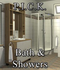 P.I.C.K. Bath and Shower Expansion Set for Poser