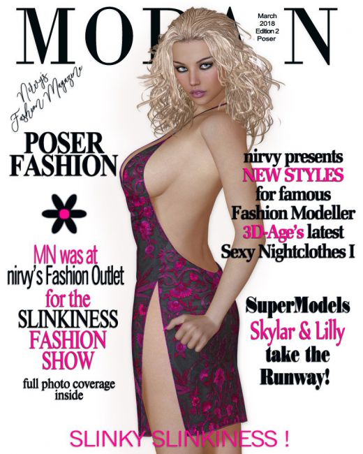 Click here to see preview images for "Slinkiness Styles - Sexy NightClothes I" Slinkiness Styles - Sexy NightClothes I