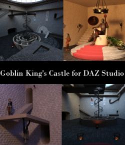 Goblin King's Castle for DAZ Studio