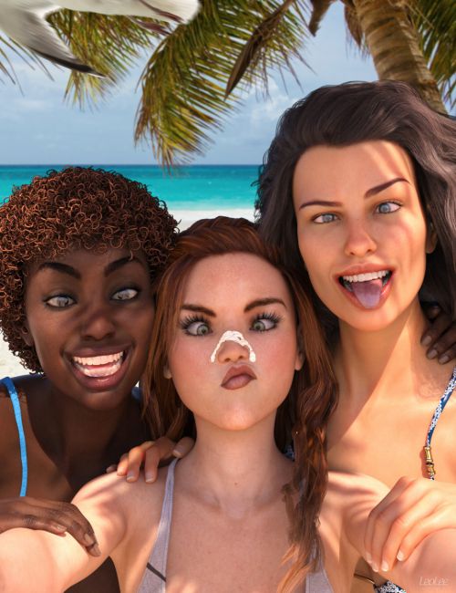 Click here to see preview images for "Grimaces - Dialable & One-Click Expressions for Genesis 8 Female" Grimaces - Dialable & One-Click Expressions for Genesis 8 Female