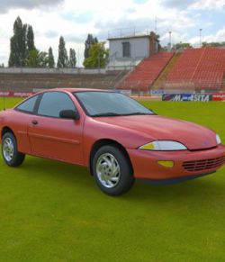 Chevy Cavalier 1998 for 3ds and obj- Extended License