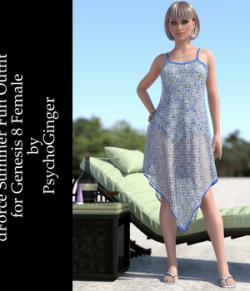 dForce Summer Fun Outfit for G8F