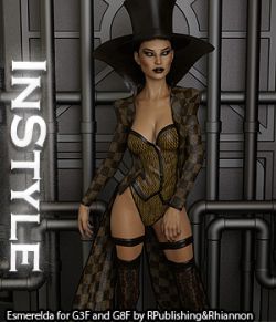 InStyle- Esmerelda for Genesis 3 and Genesis 8 Females