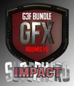 SuperHero Impact Bundle for G3F