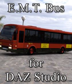 E.M.T. Bus for DAZ Studio