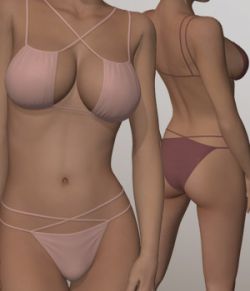 Strappy Two Piece Bikini Set I for V4A4G4S4Elite and Pose