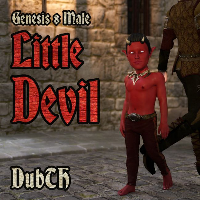Click here to see preview images for "Little Devil For Genesis 8 Male" Little Devil For Genesis 8 Male