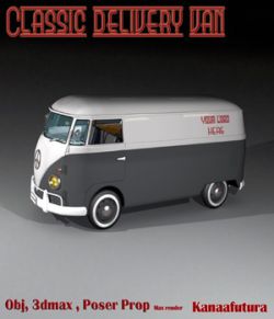 Classic delivery van