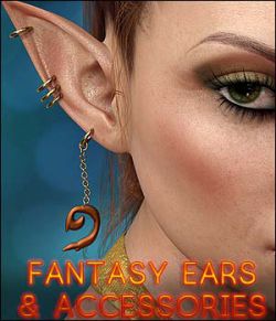 Twizted Fantasy Ears & Accessories for Genesis 8 Female