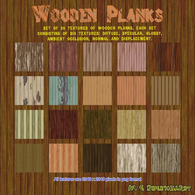 Click here to see preview images for "Wooden Planks" Wooden Planks