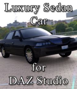 Luxury Sedan Car (for DAZ Studio)