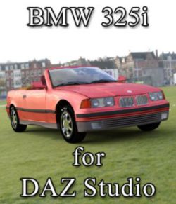 BMW 325i for DAZ Studio