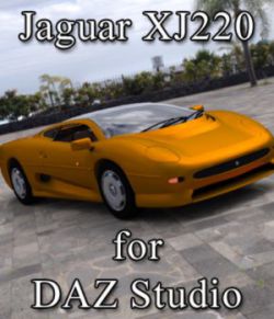 Jaguar XJ 220 (for DAZ Studio)