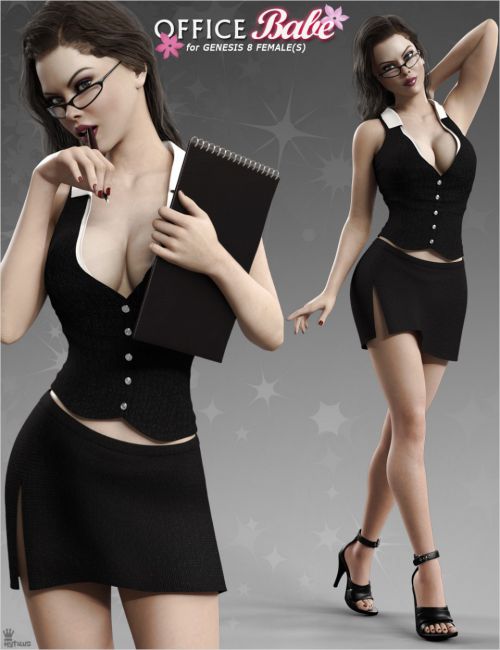 Click here to see preview images for "Office Babe Outfit for Genesis 8 Female(s)" Office Babe Outfit for Genesis 8 Female(s)