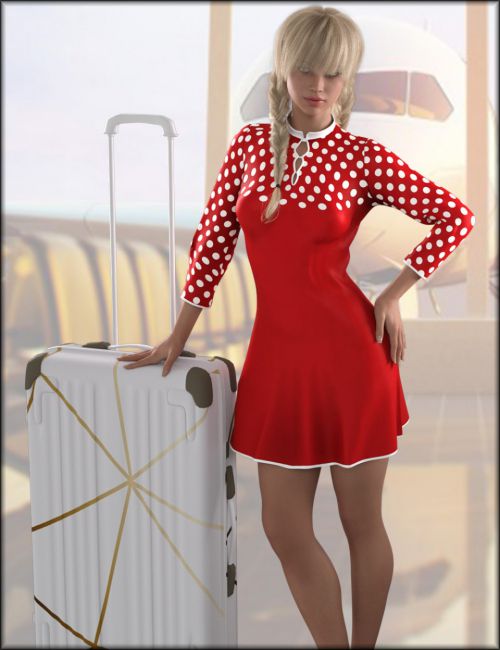 Click here to see preview images for "dForce Travel Ensemble Textures" dForce Travel Ensemble Textures
