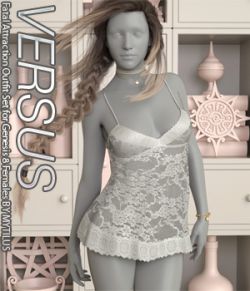 VERSUS- Fatal Attraction Outfit Set for Genesis 8 Females