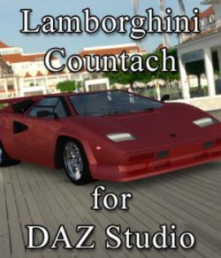 Lamborghini Countach- for DAZ Studio