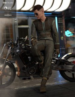 Intergalactic Spy Outfit for Genesis 8 Male(s)