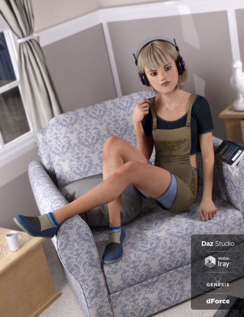 Click here to see preview images for "dForce Blum for Genesis 8 Female(s)" dForce Blum for Genesis 8 Female(s)
