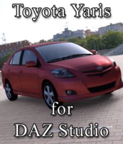 Toyota Yaris for DAZ Studio