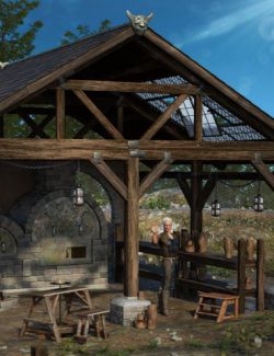 Muelsfell Modular Medieval Kiln & Workshop