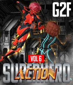SuperHero Action for G2F Volume 6